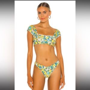NEW L SPACE GIZELLE BIKINI TOP